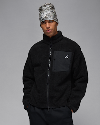 Jordan Flight Men's High Pile Shearling Jacket. Nike.com